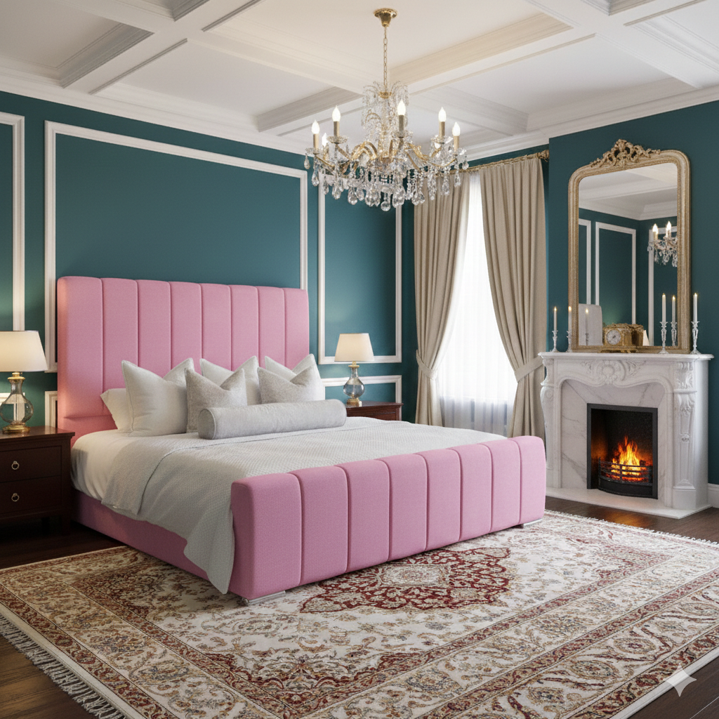 Mayfair Ottoman Gas Lift Divan Bed | Storage Bed | 3ft to 6ft | UK Made