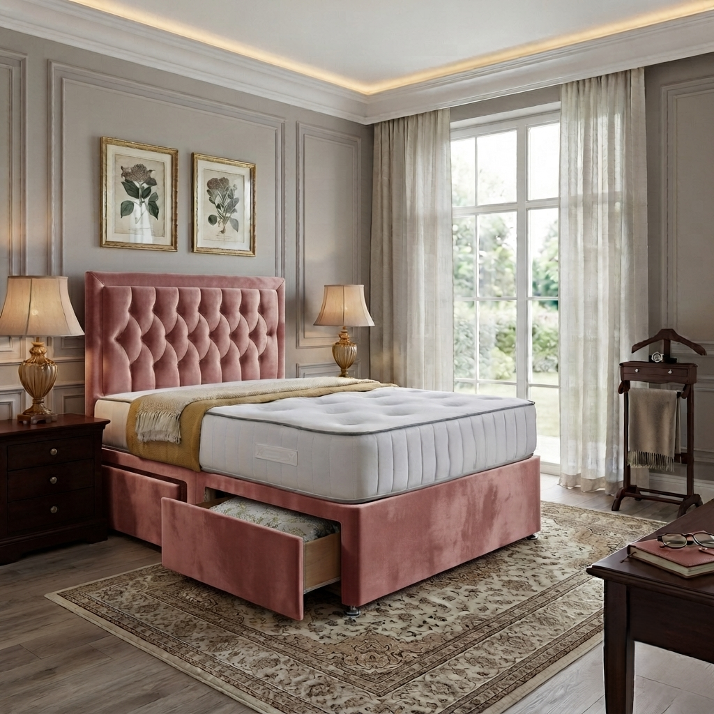 Brooklyn Divan Bed - free UK delivery