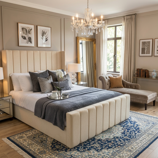 Mayfair Wingback Bed
