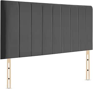 Panel Line Upholstered Bed 54 inch headboard - Eagle Bed UK