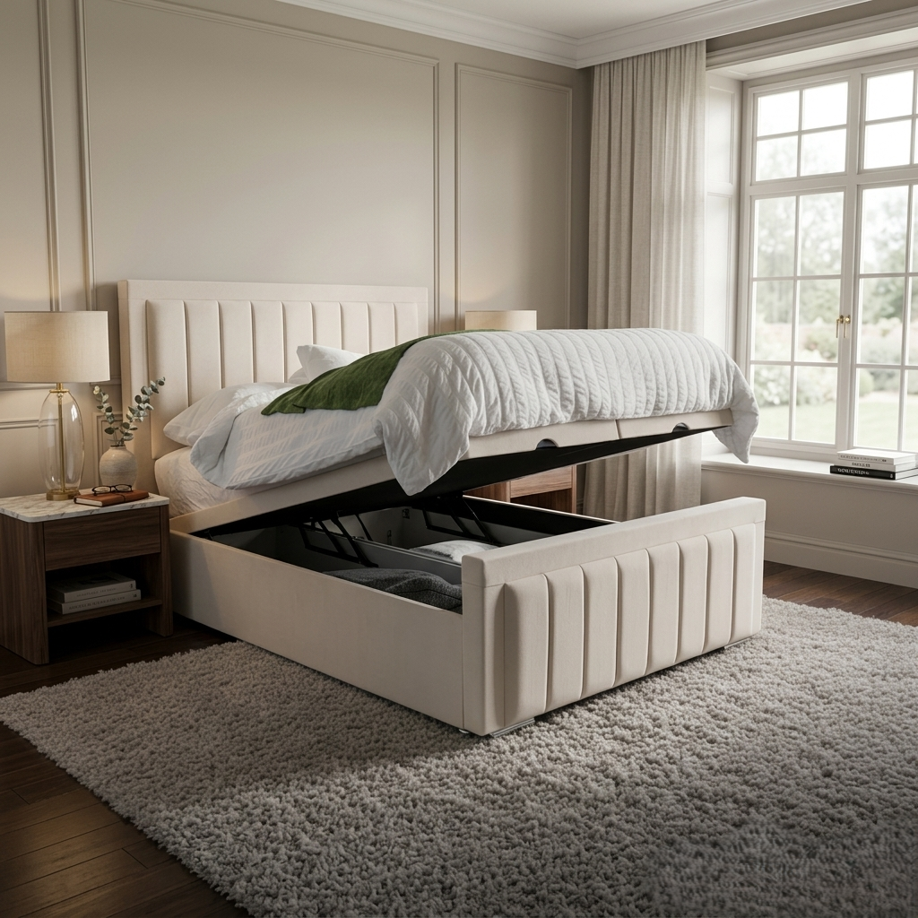 Mayfair Bumper Ottoman Storage Bed