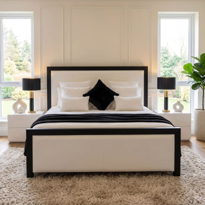 Monarch Contrast Frame Bed Frame - Eagle Bed