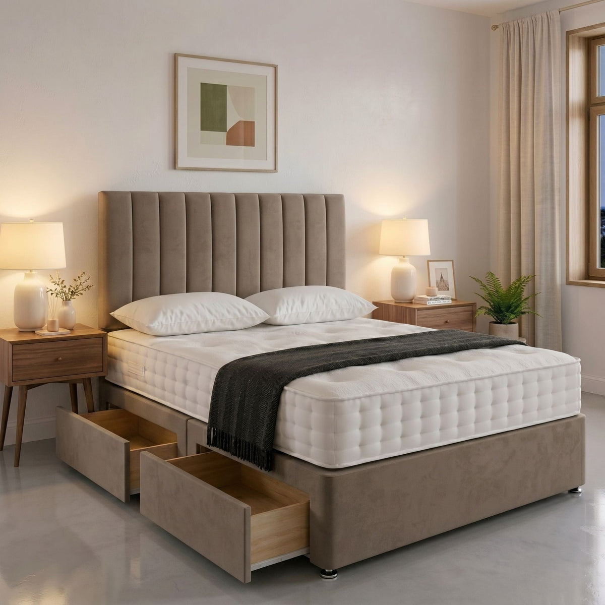 Cambridge Storage Panel Bed Frame - Eagle Bed