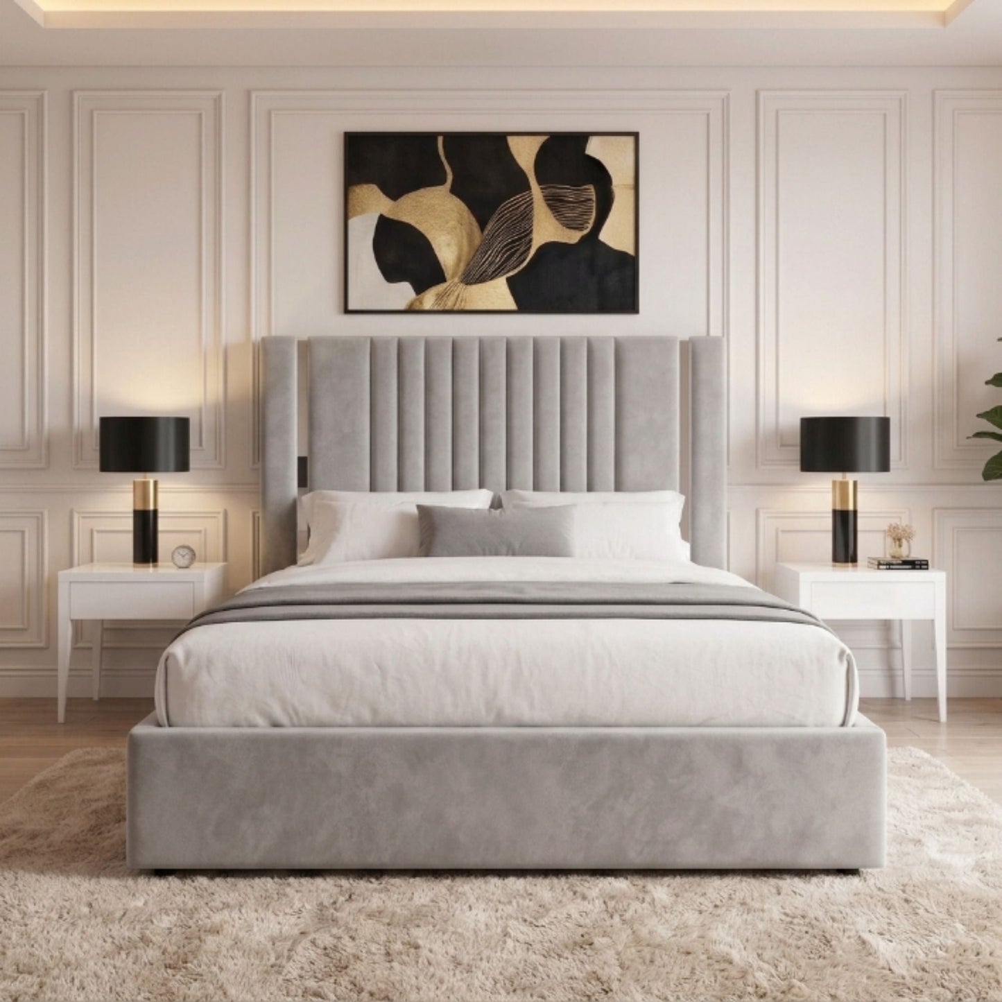 Regency Vertical Panel Bed Frame - Eagle Bed