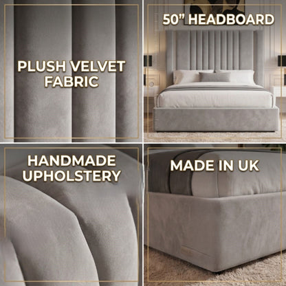 Regency Vertical Panel Bed Frame - Eagle Bed