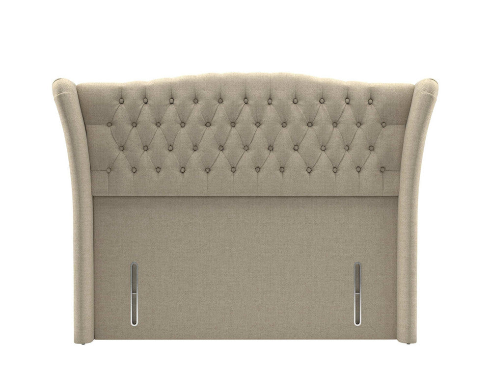 Chester Wingback Panel Headboard | Upholstered Headboard | 3ft to 6ft | UK Made