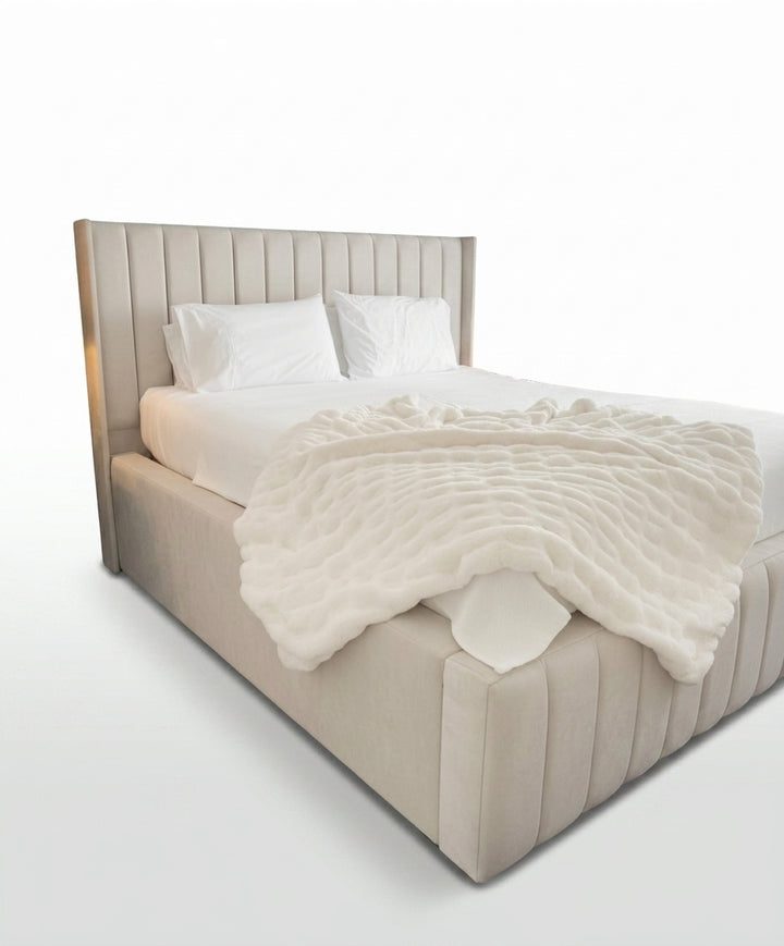 Luxury Wingback Bed
