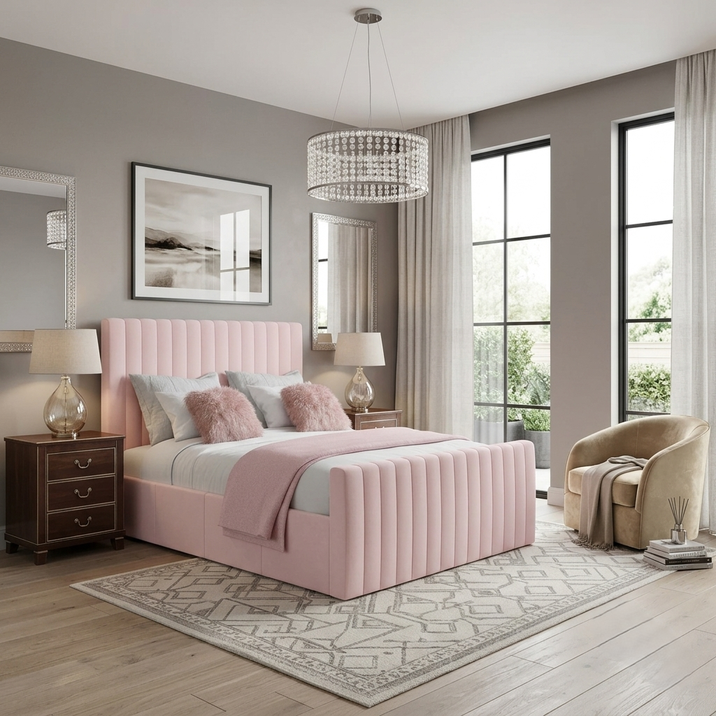 Indigo Line Bed