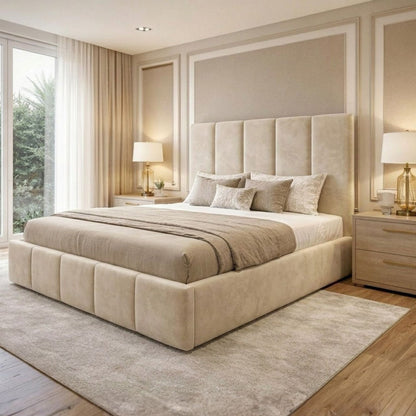 Monarch Vertical Panel Bed Frame - Eagle Bed