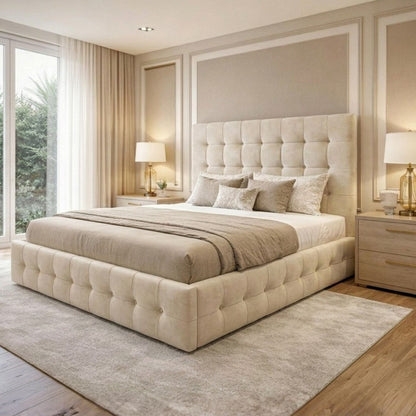 Imperial Chesterfield Panel Bed Frame - Eagle Bed