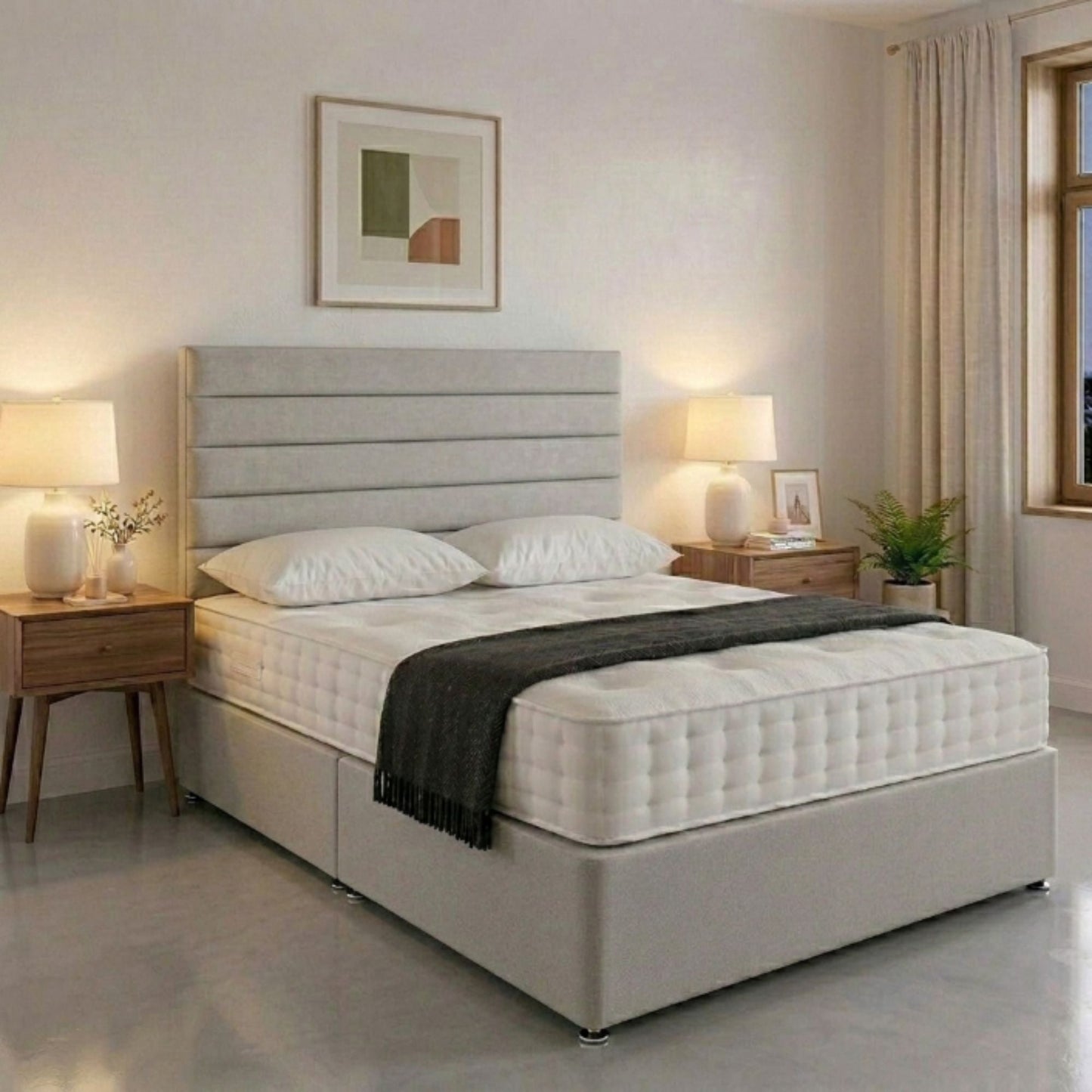 Oxford Storage Panel Bed Frame - Eagle Bed