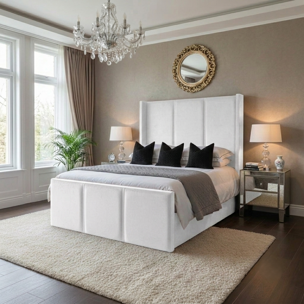 Mayfair Wingback 2 Line Bed