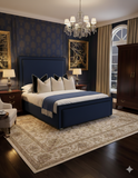 Black piping  Bed
