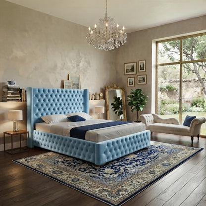 Romeo Wingback Bed