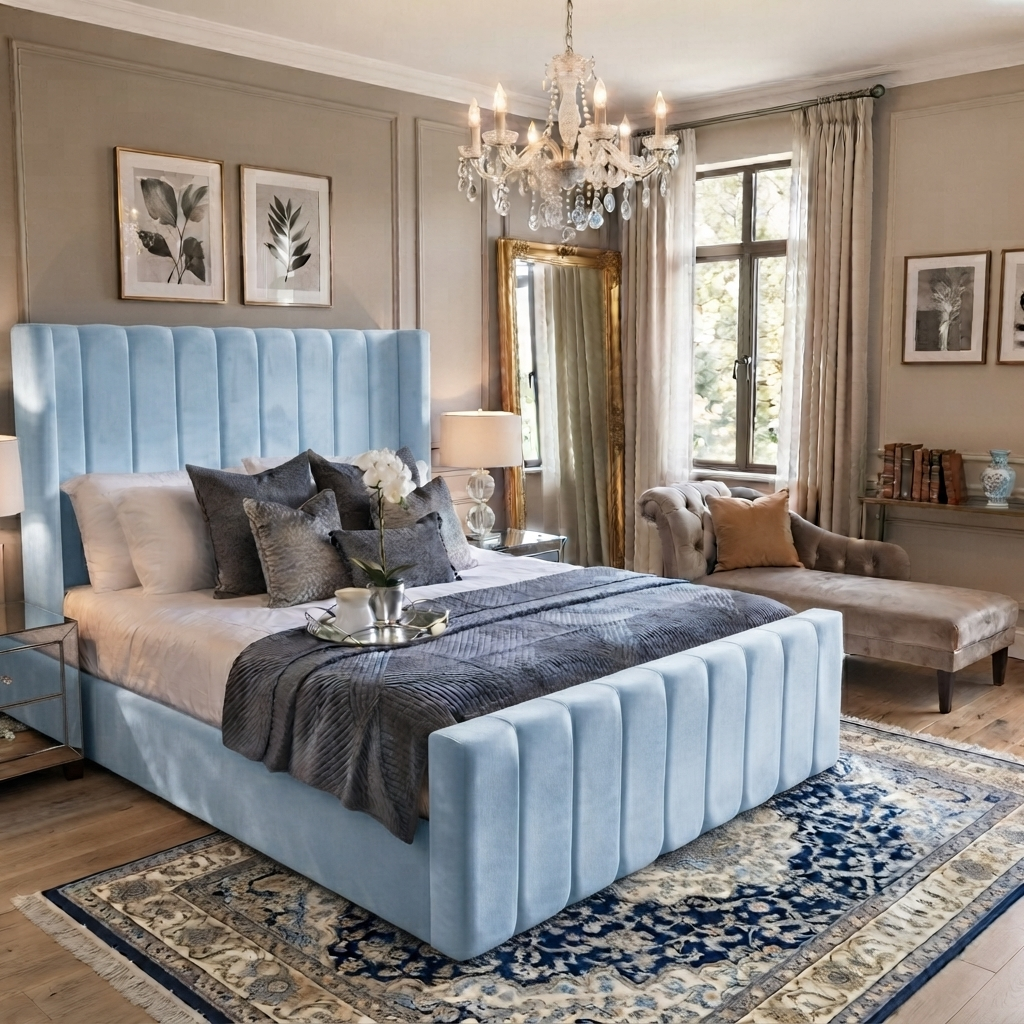 Mayfair Wingback Bed