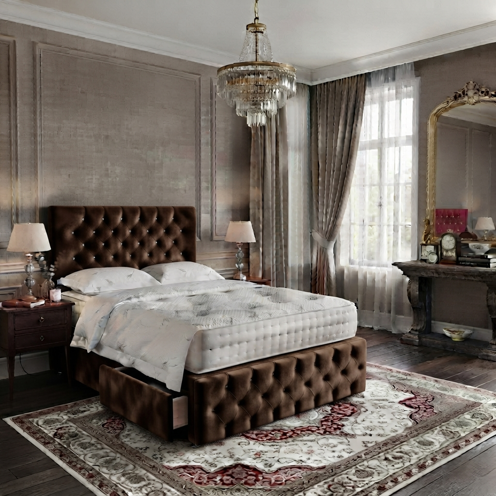 Divan Bed with Footboard