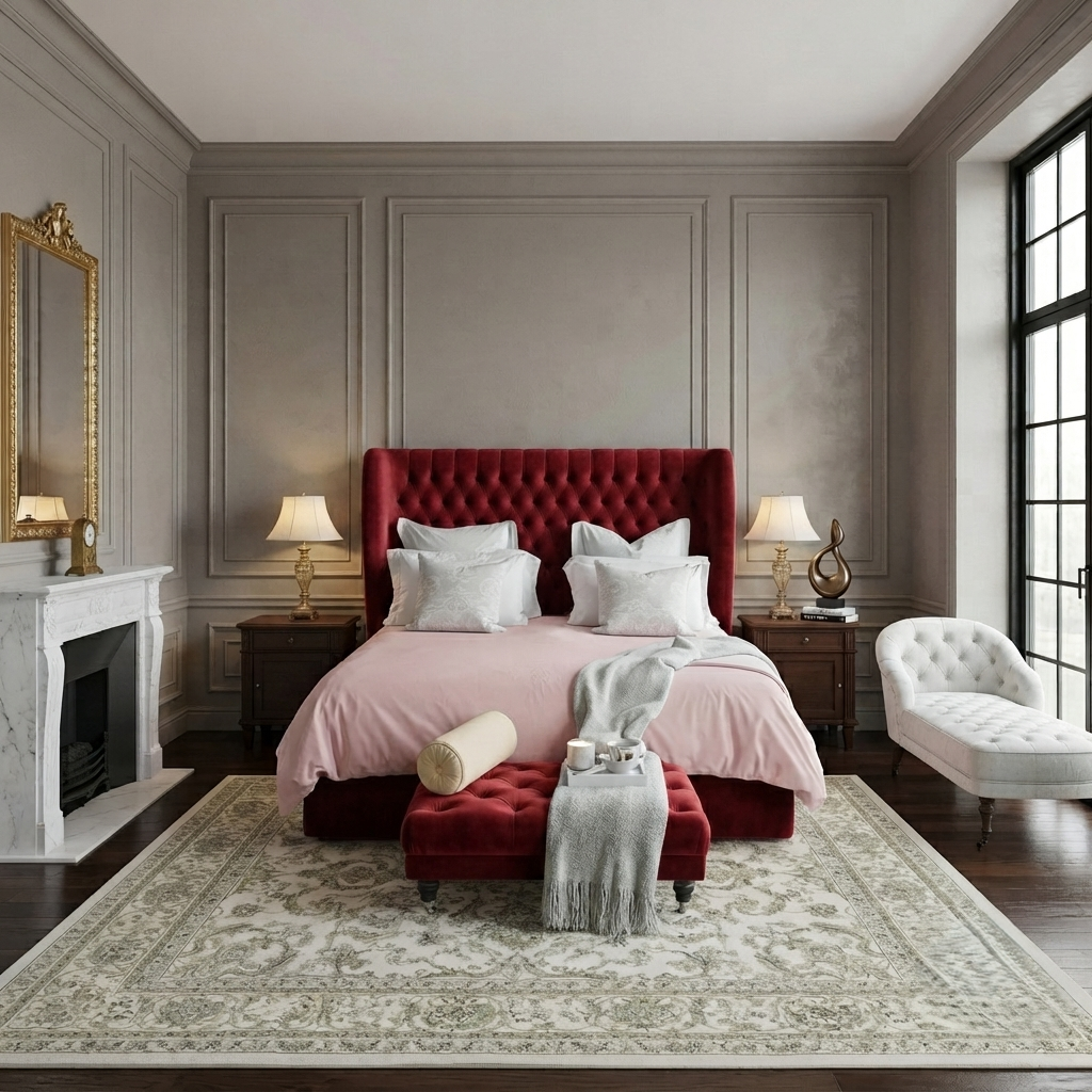 Liberty Wingback Bed