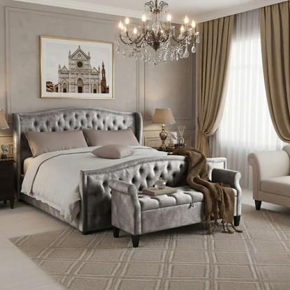 Hilton Wingback Bed