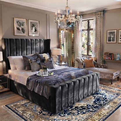 Mayfair Wingback Bed