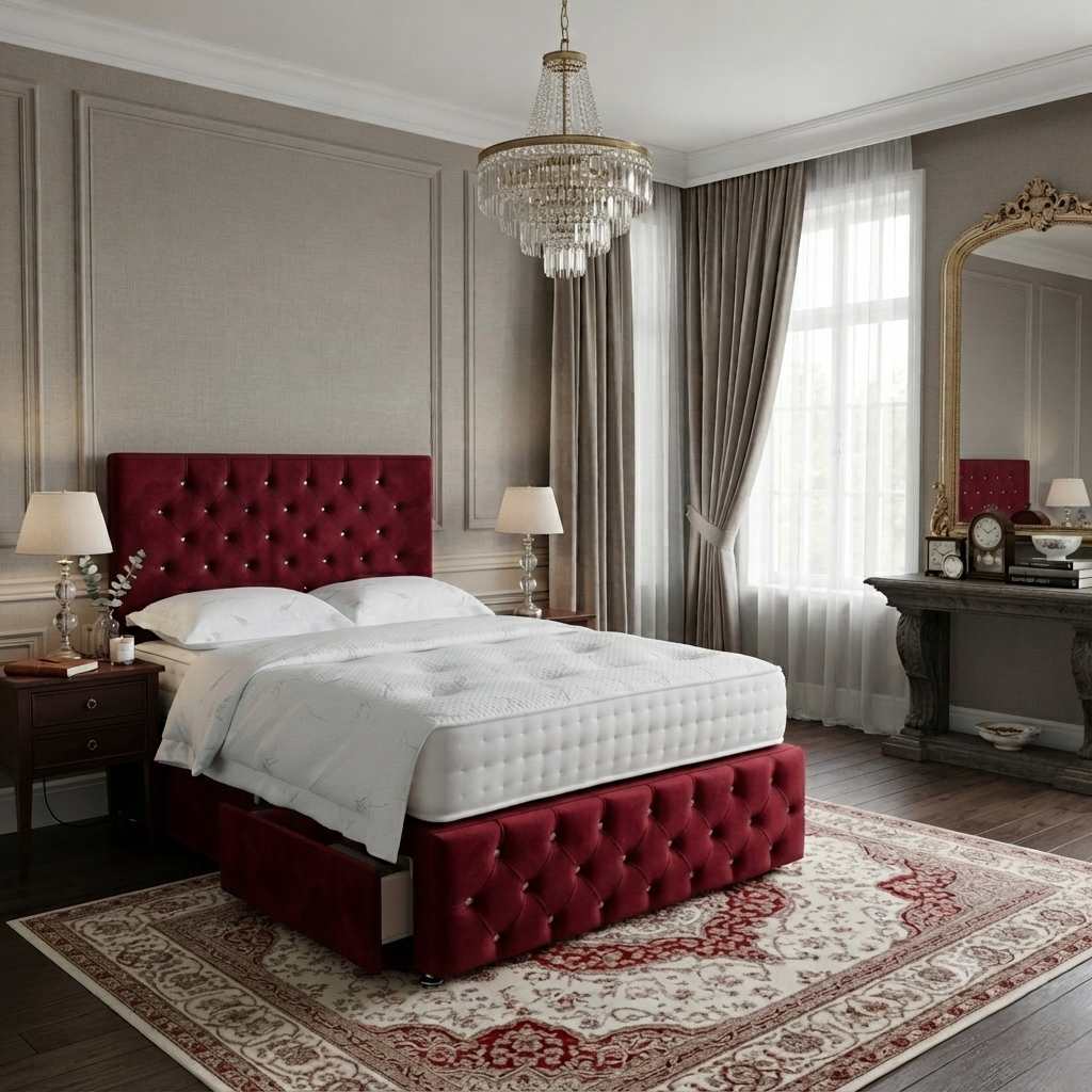 Divan Bed with Footboard