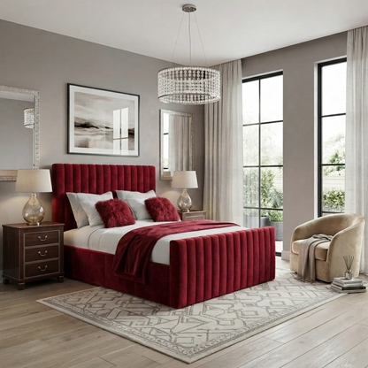 Indigo Line Bed