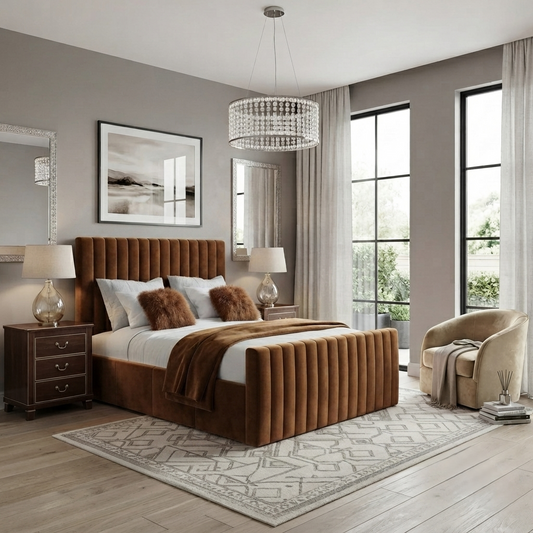 Indigo Line Bed