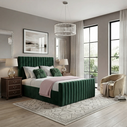 Indigo Line Bed