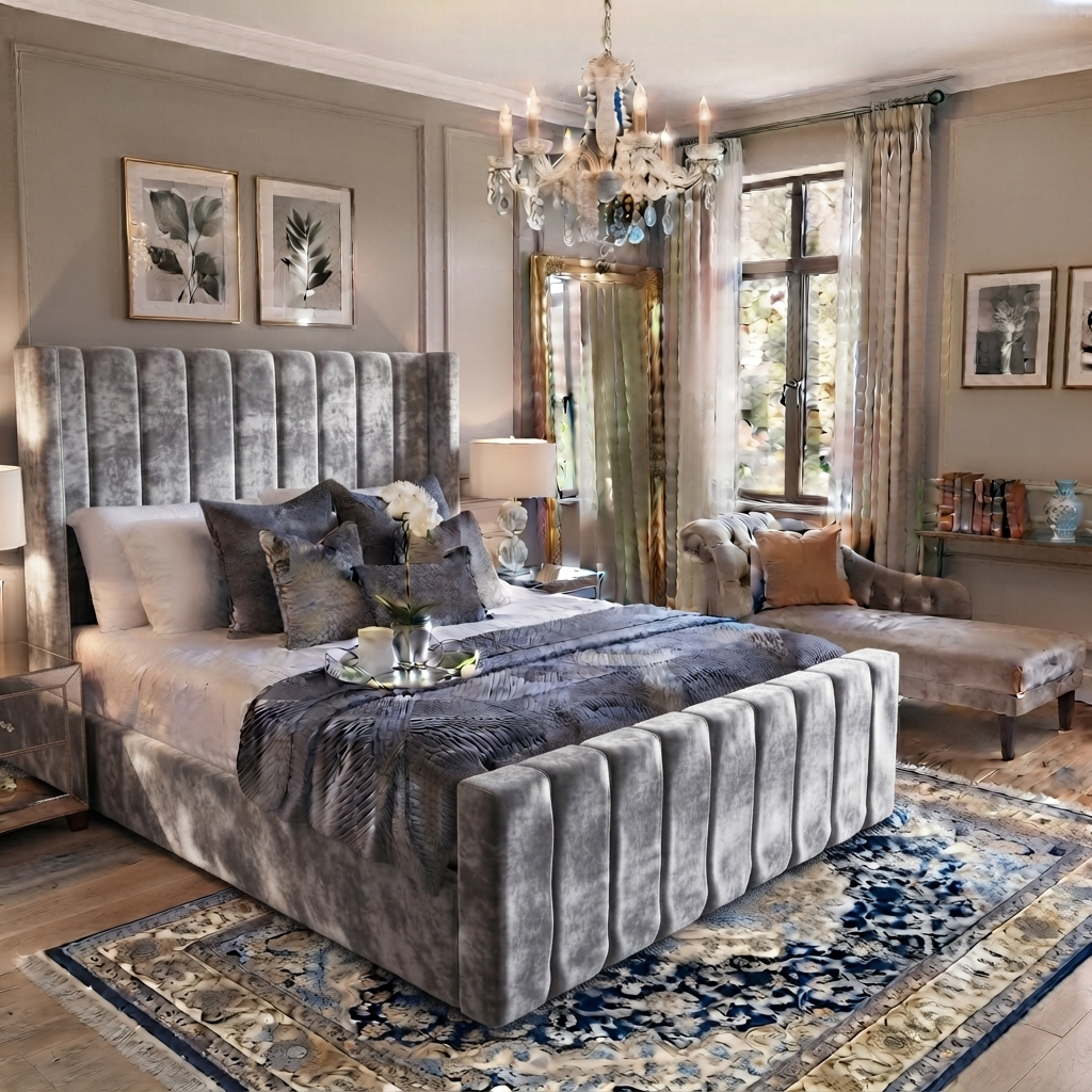 Mayfair Wingback Bed