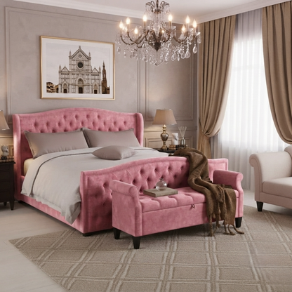 Hilton Wingback Bed