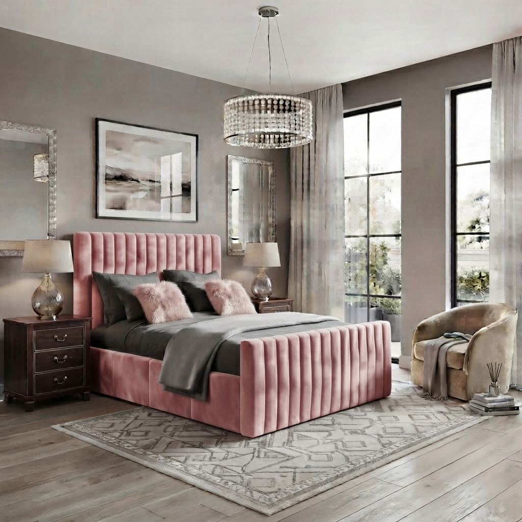 Indigo Line Bed