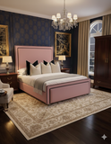 Black piping  Bed