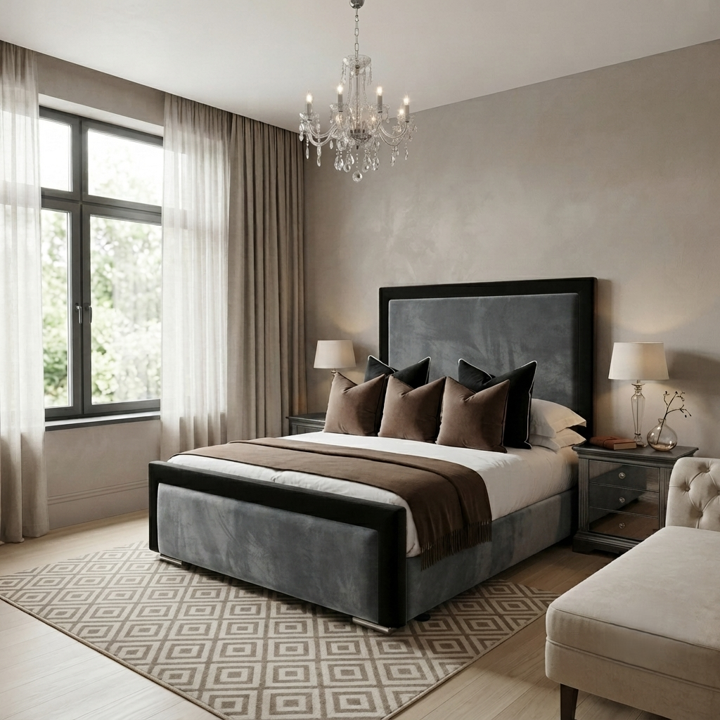 Black Bumper Bed