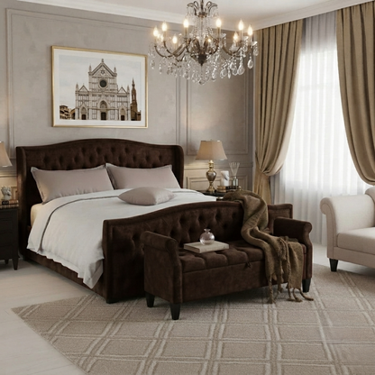 Hilton Wingback Bed