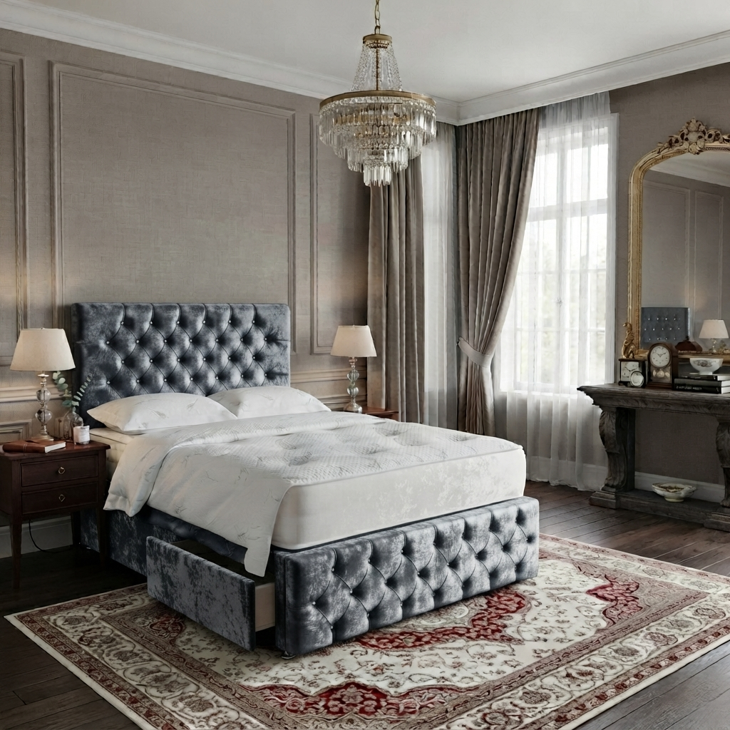 Divan Bed with Footboard