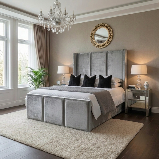 Mayfair Wingback 2 Line Bed