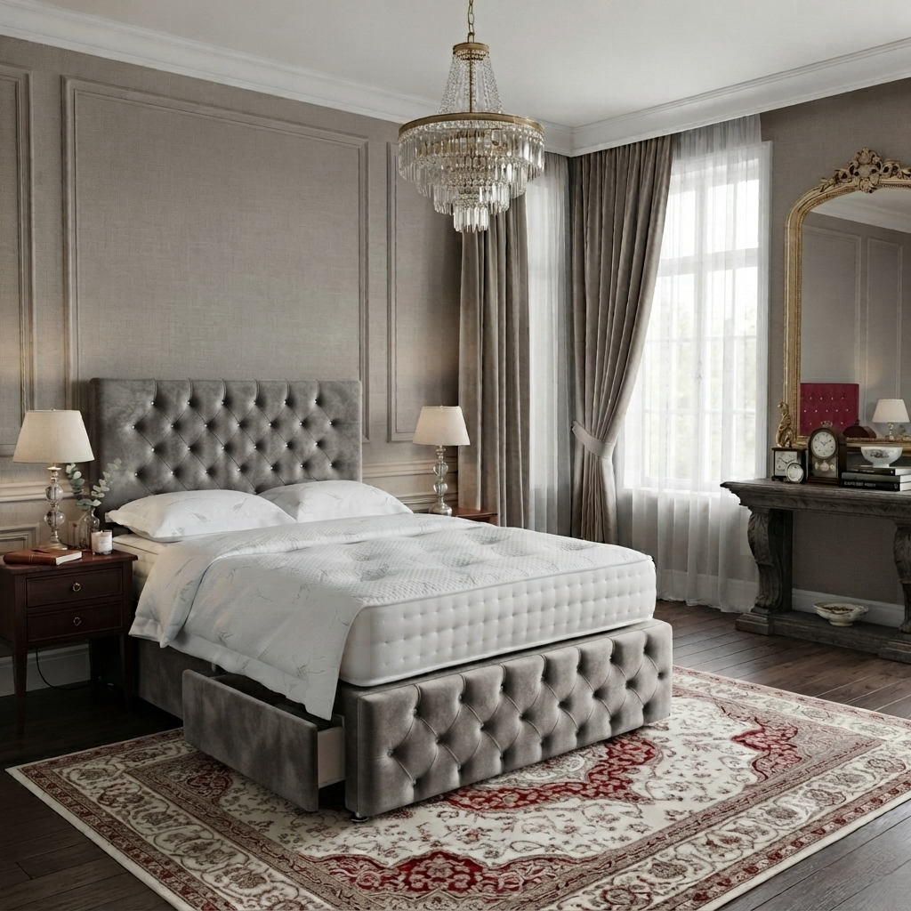 Divan Bed with Footboard