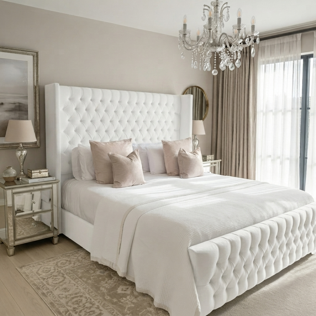 Florida Wingback Bed