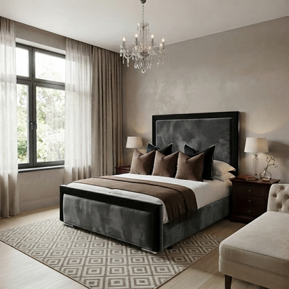 Black Bumper Bed