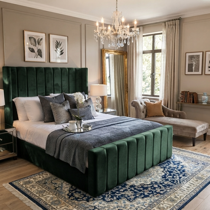 Mayfair Wingback Bed