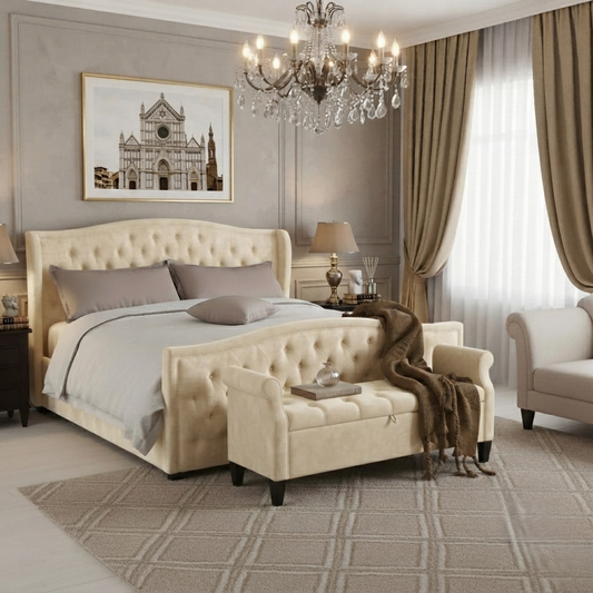Hilton Wingback Bed