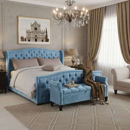 Hilton Wingback Bed