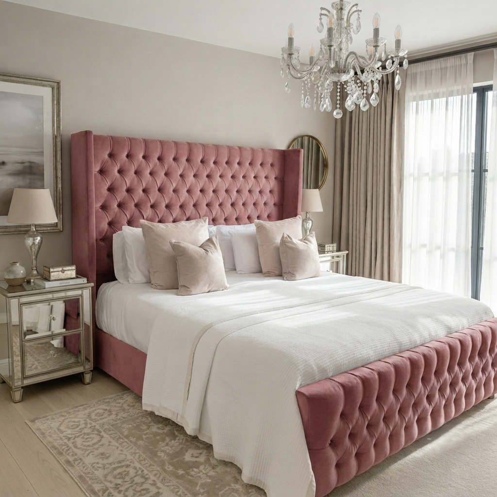 Florida Wingback Bed