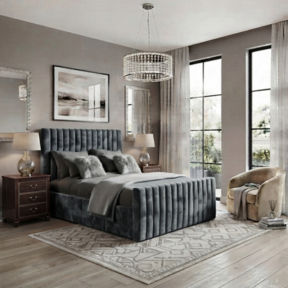 Indigo Line Bed