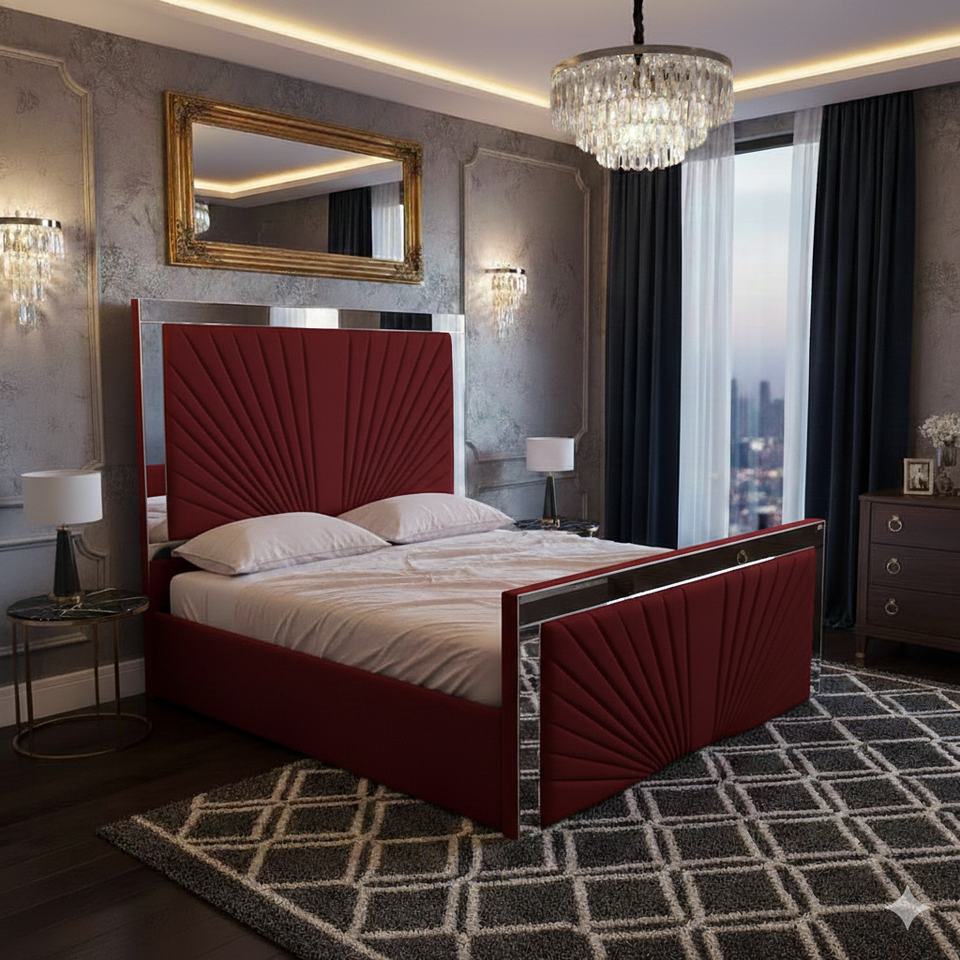 Mirror Strip Sunrise Bed