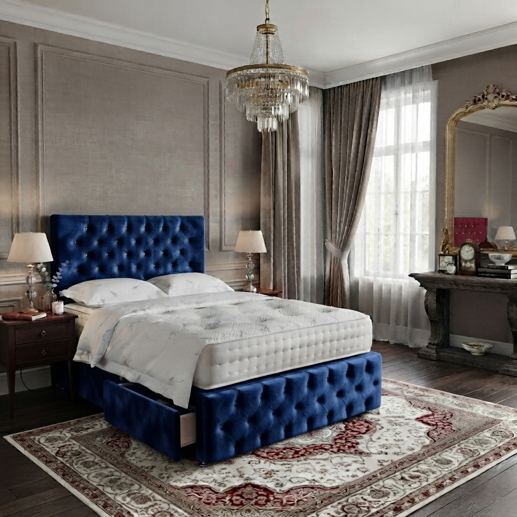 Divan Bed with Footboard