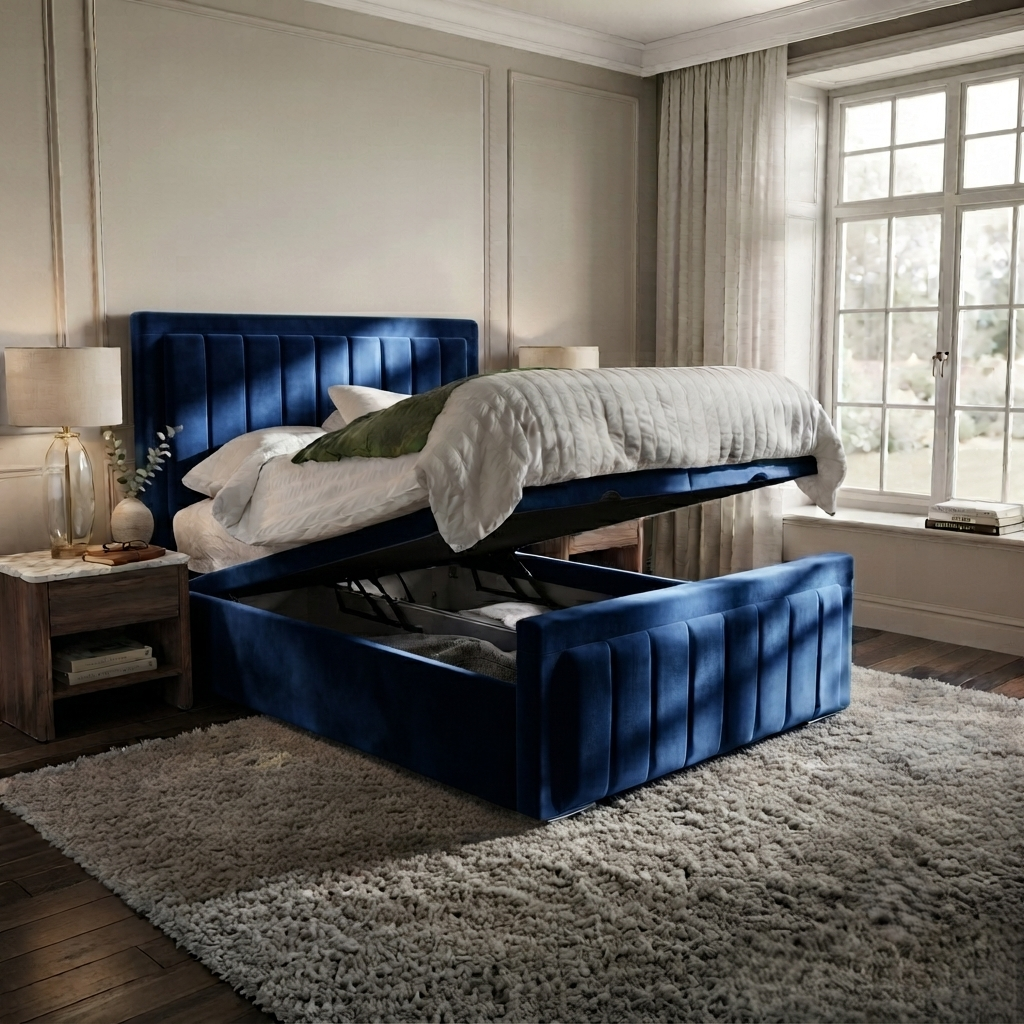 Mayfair Bumper Ottoman Storage Bed