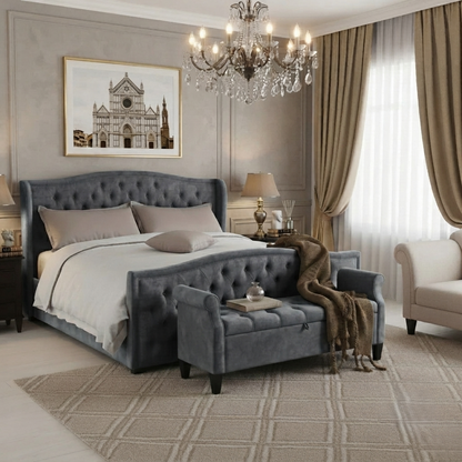 Hilton Wingback Bed