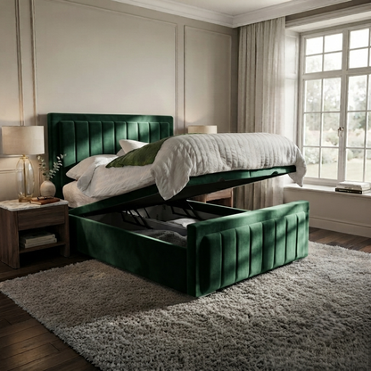 Mayfair Bumper Ottoman Storage Bed