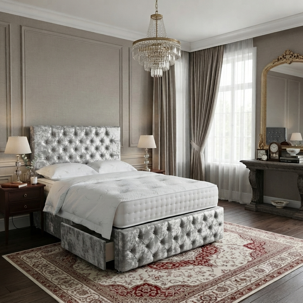 Divan Bed with Footboard