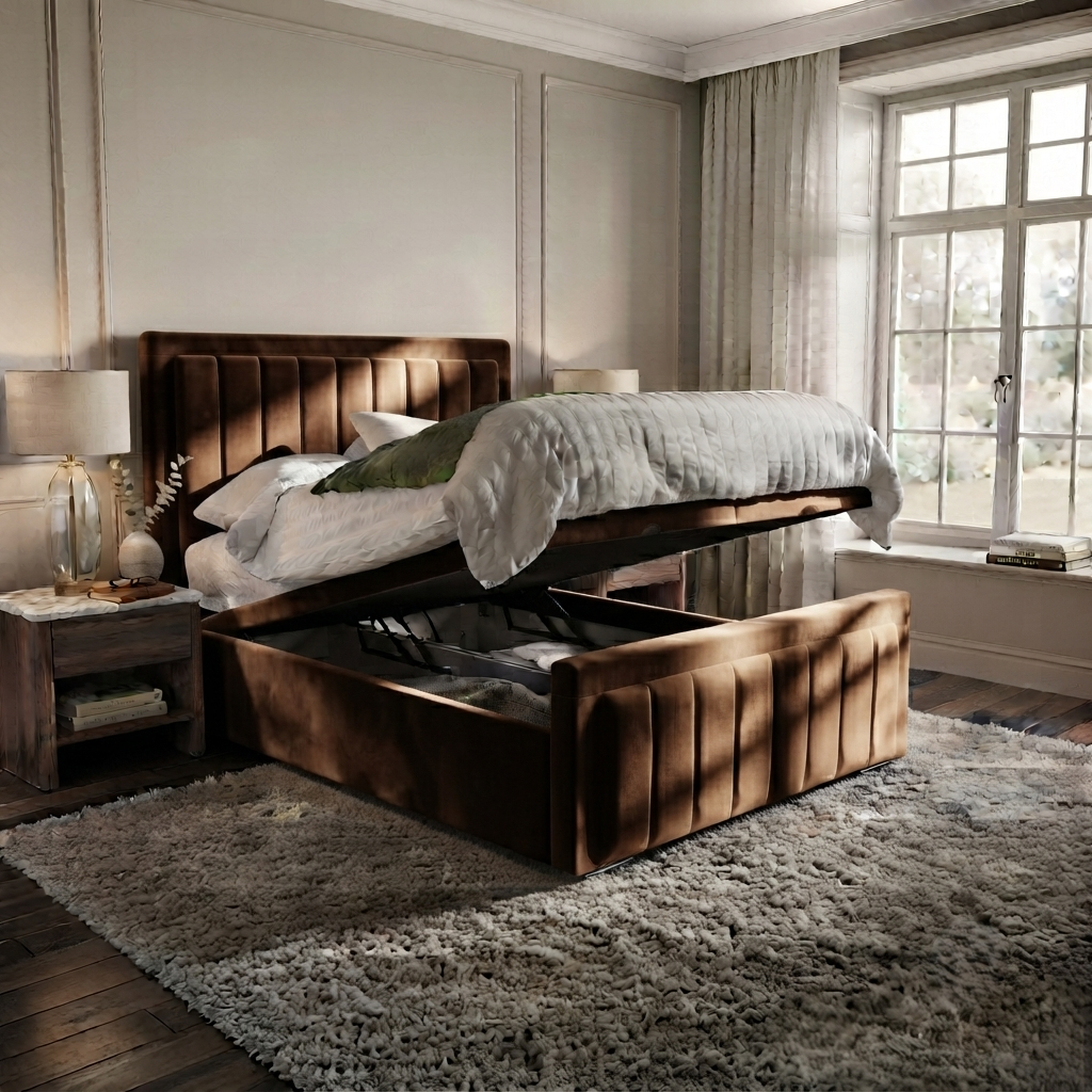 Mayfair Bumper Ottoman Storage Bed